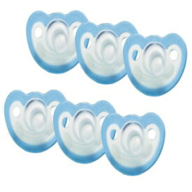 JollyPop0-3ヶ月おしゃぶり6パック無香料-青 JollyPop 0-3 Months Pacifier 6 Pack Unscented - Blue