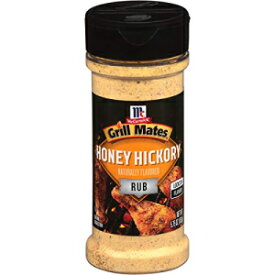 マコーミック グリルメイツ ハニー ヒッコリー ラブ、5.75 オンス McCormick Grill Mates Honey Hickory Rub, 5.75 oz