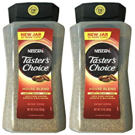 Taster's Choice オリジナル グルメ インスタント コーヒー 14 オンス、2 個パック Taster's Choice Original Gourmet Instant Coffee 14 Oz, Pack of 2