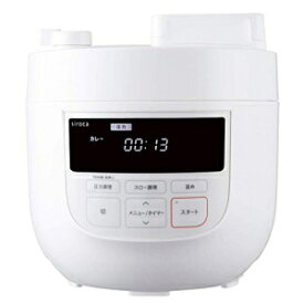 siroca 電気圧力鍋 (4L) SP-4D151WH (WHITE) 【日本国内正規品】【日本から発送】 siroca Electric Pressure Cooker (4L) SP-4D151WH (WHITE)【Japan Domestic genuine products】【Ships from JAPAN】