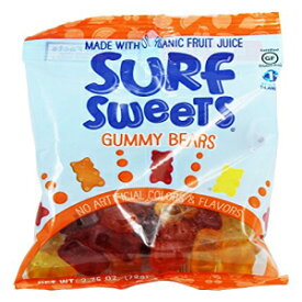 Surf Sweets - グミベア オールナチュラル - 2.75 オンス (2 個パック) Surf Sweets - Gummy Bears All Natural - 2.75 oz.(pack of 2)