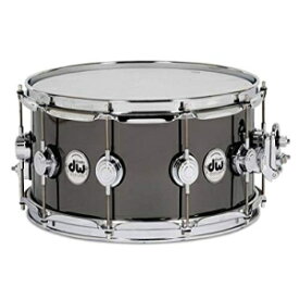 DWデザインシリーズブラックニッケルオーバーブラススネアドラム14x5.5インチ DW Design Series Black Nickel over Brass Snare Drum 14x5.5 Inch