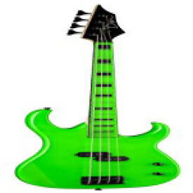 ディーン カスタム ゾーン ベース、ニュークリア グリーン Dean Custom Zone Bass, Nuclear Green