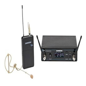 Samson コンサート 99 イヤーセット ワイヤレス システム、SE10 イヤーセット マイク、D バンド付き Samson Concert 99 Earset Wireless System with SE10 Earset Microphone, D Band