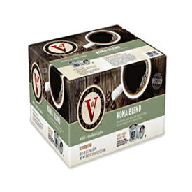 Victor Allen's コーヒー コナ ブレンド、ミディアム ロースト、80 カウント、キューリグ K カップ ブルワー用シングルサーブ コーヒー ポッド Victor Allen's Coffee Kona Blend, Medium Roast, 80 Count, Single Serve Coffee Pods for Keu