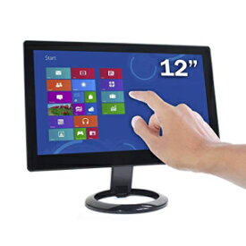 DoubleSightディスプレイDS-12UT12 "LCDタッチスクリーンモニター-TAA準拠-容量性-1366x 768-WXGA-250 Nit-USB-ブラック-PC /MAC-3年間の保証 DoubleSight Displays DS-12UT 12" LCD Touchscreen Monitor - TAA Compliant - Capacitive - 1366 x 768