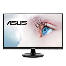 ASUS VA24DQ 23.8 インチ モニター、1080P フル HD、75Hz、IPS、Adaptive-Sync/FreeSync、Eye Care、HDMI DisplayPort VGA、フレームレス、VESA 壁掛け可能 ASUS VA24DQ 23.8” Monitor, 1080P Full HD, 75Hz, IPS, Adaptive-Sync/FreeSync, Eye