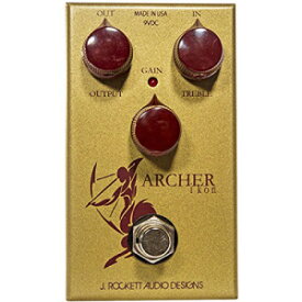 J. Rockett Audio Designs Tour Series ArcherIKONオーバードライブとブーストギターエフェクトペダル J. Rockett Audio Designs Tour Series Archer IKON Overdrive and Boost Guitar Effects Pedal