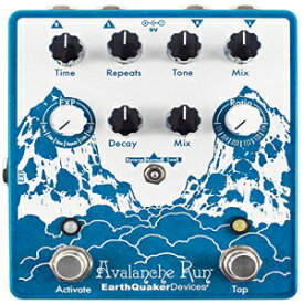 EarthQuaker Devices Avalanche Run V2 Stereo Reverb＆Delay with Tap Tempo Guitar Effects Pedal EarthQuaker Devices Avalanche Run V2 Stereo Reverb & Delay with Tap Tempo Guitar Effects Pedal