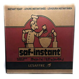 SAF レッドラベル インスタントイースト 20本入り SAF Red Label Instant Yeast - Case of 20
