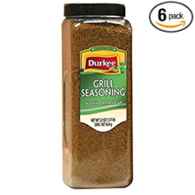 ダーキー グリル シーズニング - 22 オンス 容器、1ケース6個入り Durkee Grill Seasoning - 22 oz. container, 6 per case