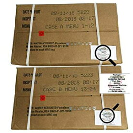 Ultimate 2018 US Military MRE Cases Inspection Date 08/2018 以降 (ケース A&B) Ultimate 2018 US Military MRE Cases Inspection Date 08/2018 or Newer (Cases A&B)