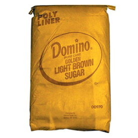 ドミノ ライトブラウンシュガー 50ポンド バッグ Domino Light Brown Sugar 50lb. Bag