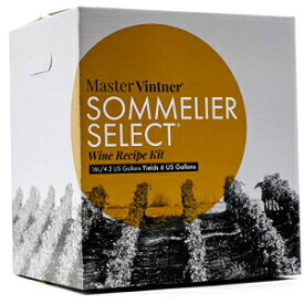 マスター ヴィントナー - ソムリエが厳選したイタリアのモンテプルチアーノ ワイン レシピ キットで 6 ガロンが作れます Master Vintner - Sommelier Select Italian Montepulciano Wine Recipe Kit Makes 6 Gallons