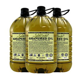 Grapeseed Oil by Salute Sante! High Temperature Cooking, Healthy Grape Seed Oil, Non-GMO and Kosher for Salad Dressings, Marinades and Dips, Vegan