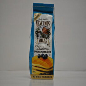 New Hope Mills New Hope Mills ミックス、ブルーベリー パンケーキ ミックス、24 オンス バッグ、1.5 ポンド New Hope Mills New Hope Mills Mix, Blueberry Pancake Mix, 24 oz Bag, 1.5 lb