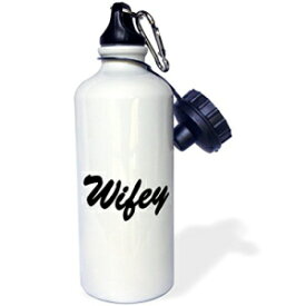 3dRose wb_173409_1 Wifey スポーツ ウォーターボトル、21 オンス、マルチカラー 3dRose wb_173409_1 Wifey Sports Water Bottle, 21 oz, Multicolor