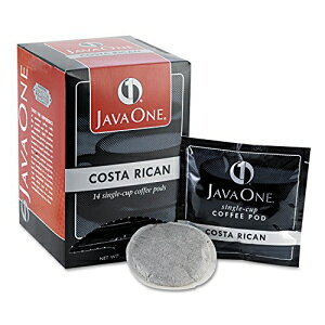 Java One 30400 R[q[|bhAGXe[gRX^JuhAVOJbvA14/ Java One 30400 Coffee Pods, Estate Costa Rican Blend, Single Cup, 14/Box