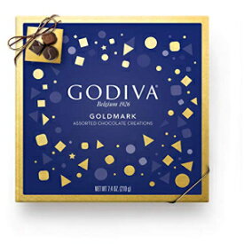 ゴディバショコラティエゴールドマークアソートチョコレートギフトボックス、プレミアムチョコレート、チョコレートトリート、ギフトとして最適、17個、7.4オンス Godiva Chocolatier Goldmark Assorted Chocolate Gift Box, Premium Chocolate, Chocolate Trea
