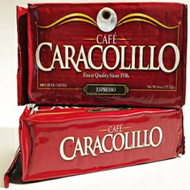 カフェ カラコリロ キューバ エスプレッソ 挽いたコーヒー 250 g (2 パック) Cafe Caracolillo Cuban Espresso Ground Coffee 250 g (Pack of2)