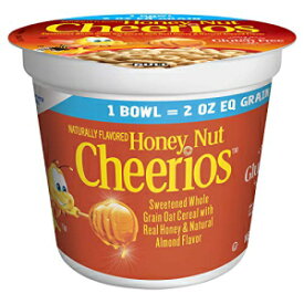 ハニーナッツチェリオスカップシリアル、2オンス（60個パック） Honey Nut Cheerios Cup Cereal, 2 Oz (Pack of 60)
