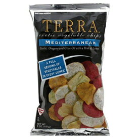 Terra Chips エキゾチック地中海野菜チップス 5 オンス (12 個パック) Terra Chips Exotic Mediterranean Vegetable Chips 5 oz (Pack of 12)