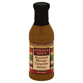 ブロンコ ボブズ ローストマンゴー チポトレソース 15.5オンス (2個パック) Bronco Bob's Roasted Mango Chipotle Sauce 15.5oz (Pack of 2)