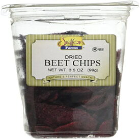 Setton Farms 野菜チップス、乾燥ビートチップス容器、3.5 オンス Setton Farms Vegetable Chips, Dried Beet Chips Container, 3.5 oz.