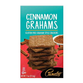 Pamela's Products グルテンフリー グラハム クラッカー シナモン -- 7.5 オンス - 2 個 Pamela's Products Gluten-Free Graham Crackers Cinnamon -- 7.5 oz - 2 pc
