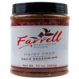 乳製品を含まないタコス調味料 Farrell Specialty Foods Dairy Free Taco Seasoning