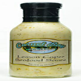 Cornet Bay グルメ レモン ケイパー シーフード ソース 12 液量オンス Cornet Bay Gourmet Lemon Caper Seafood Sauce 12 fl oz
