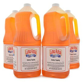 Lou Ana プレミアムバターオイル、1 ガロン、4 パック Lou Ana Premium Buttery Oil, 1 Gallon, 4 Pack