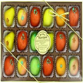 8 オンス (1 個パック)、ベルゲン マジパン M-1 フルーツ盛り合わせ、8 オンス 8 Ounce (Pack of 1), Bergen Marzipan M-1 Assorted Fruit, 8 Ounce