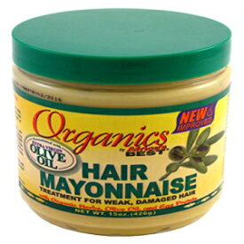 Africa's Best Organics ヘアマヨネーズ 15 オンス (8 個パック) Africa's Best Organics Hair Mayonnaise 15 oz (Pack of 8)