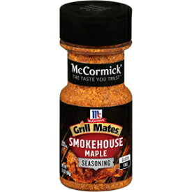 マコーミック グリル メイツ スモークハウス メープル シーズニング、3.5 オンス McCormick Grill Mates Smokehouse Maple Seasoning, 3.5 Ounce