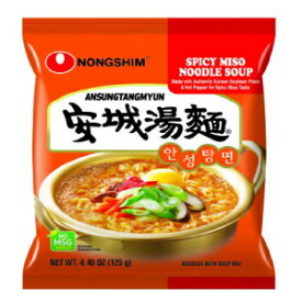 NongShim アンスンタンミョン ヌードルスープ、4.4 オンス (16 個パック) NongShim Ansungtangmyun Noodle Soup, 4.4 Ounce (Pack of 16)