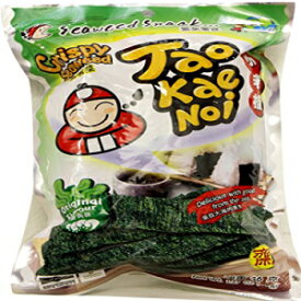 タオケーノイハイ パリパリ海苔 オリジナルフレーバー、1.41オンス×6パック Tao Kae Noi Hi Crispy Seaweed Original Flavor, 1.41oz x 6packs