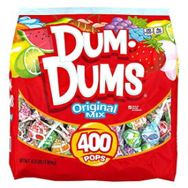 ダムダムズ ロリポップ 400 個バッグ Dum Dums Lollipops 400 Count Bag