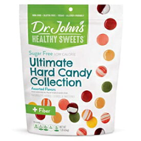 1 ポンド (1 個パック)、ドクター ジョンのヘルシー スイーツ シュガーフリー アルティメット コレクション ハード キャンディー (100 個、1 ポンド) 1 Pound (Pack of 1), Dr. John's Healthy Sweets Sugar Free Ultimate Collection Ha