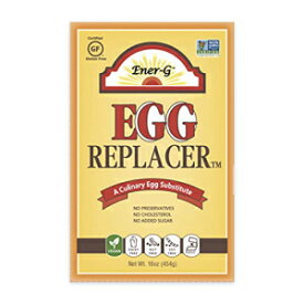 Ener-G のビーガン エッグ リプレイサー | グルテンフリー、ビーガン、ナッツフリー、非遺伝子組み換え、コーシャ | 16オンスのパッケージ Vegan Egg Replacer by Ener-G | Gluten Free, Vegan, Nut Free, Non-GMO, Kosher | 16 oz Package