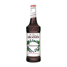 モナン プレミアム グルメ カシス シロップ 750ml ボトル (カシス) Monin Premium Gourmet Blackcurrant Syrup 750ml Bottle (black currant)