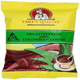 シェフ品質のコロンビア産デカフェコーヒー、84オンス Chefs Quality Colombian Decaf Coffee, 84 Ounce