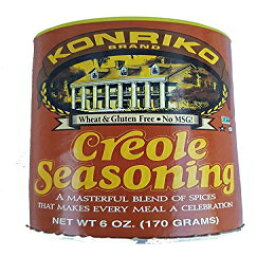 Konriko クレオール調味料 6オンス キャニスター (3個パック) Konriko Creole Seasoning 6oz Canister (Pack of 3)