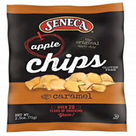 セネカ キャラメル アップル チップス、2.5 オンス袋 (5 個パック) Seneca Caramel Apple Chips, 2.5-ounce Bags (Pack of 5)