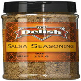 そのデリッシュ、8オンスによるサルサ調味料。ミディアムジャー It's Delish Salsa Seasoning by Its Delish, 8 Oz. Medium Jar