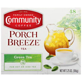 コミュニティコーヒーグリーンティーバッグ、48カラット、（6パック） Community Coffee Green Tea Bags, 48 ct., (Pack of 6)