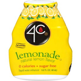 4C シュガーフリー液体ウォーターエンハンサー、プレミアムナチュラルフレーバー、カロリーゼロドロップ (レモネード、3 パック) 4C Sugar Free Liquid Water Enhancer, Premium Natural Flavors, 0 Calorie Drops (Lemonade, 3 Pack)