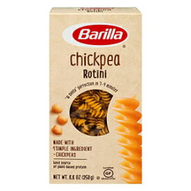 Barilla Chickpea Rotini Pasta、8.8オンス (10個パック) - ビーガン、グルテンフリー、非GMO & コーシャー - 植物ベースのタンパク質で作られた高タンパク質パスタ Barilla Chickpea Rotini Pasta, 8.8 oz (Pack of 10) - Vegan, Gluten Free