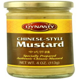 ダイナスティ エクストラ ホット マスタード、4 オンス ジャー (12 個パック) Dynasty Extra Hot Mustard, 4-Ounce Jars (Pack of 12)
