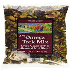 g[_[W[Y IK gbN ~bNX Nx[ (12 IX) Trader Joe's Omega Trek Mix with Fortified Cranberries (12 oz)